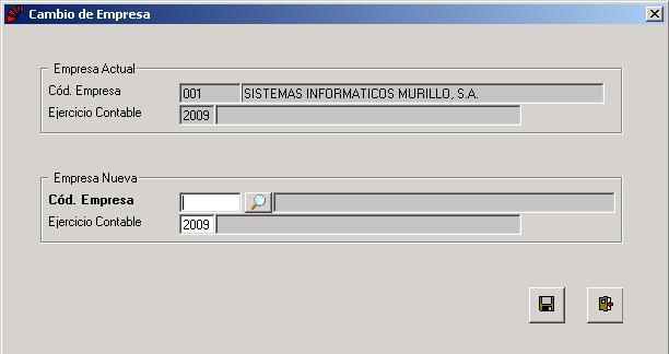 Cambio de Empresa